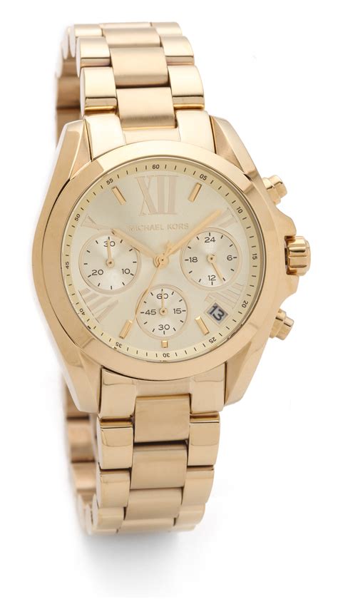 michael kors roman numeral watch gold|Michael Kors Bradshaw Chronograph Two.